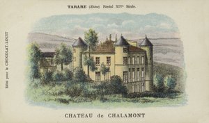 Chateau de Chalamont, Tarare, Rhone by French School