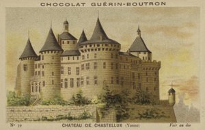Chateau de Chastellux, Yonne by French School