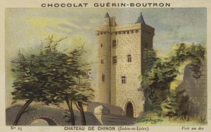 Chateau de Chinon, Indre-et-Loire by French School