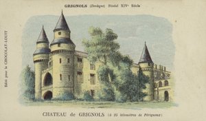 Chateau de Grignols, Grignols, Dordogne by French School