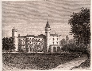 Chateau de Lamartine - 71520 Saint Point by French School