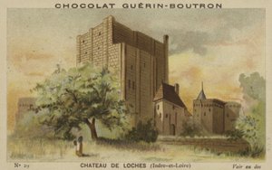 Chateau de Loches, Indre-et-Loire by French School