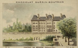 Chateau de Meudon, Seine-et-Oise by French School