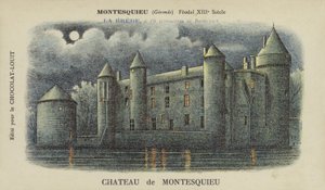 Chateau de Montesquieu, Montesquieu, Gironde by French School
