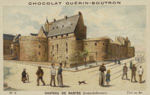 Chateau de Nantes, Loire-Inferieure by French School