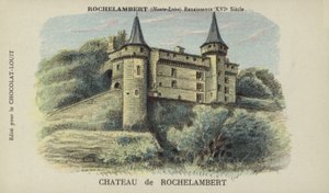 Chateau de Rochelambert, Rochelambert, Haute-Loire by French School