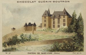 Chateau de Saint-Fons, Rhone by French School
