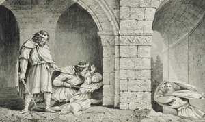 Childebert I (c.498-588) at the Murder of His Brothers