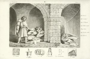 Childebert I, Frankish King of Paris by French School