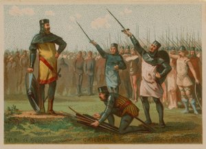 Childeric II, King of France (c. 653-675) by French School