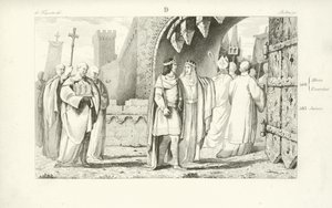 Chilperic I, Frankish King of Neustria by French School