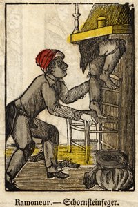 Chimney; Series on trades by French School