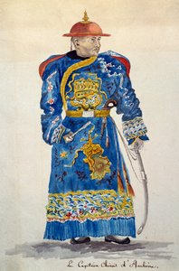 Chinese Captain of Ambon, from Voyage Around the World by French School