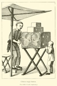 Chinese Magic Lantern (engraving) by French School
