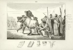 Chlothar II, King of the Franks by French School