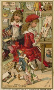 Chocolat Guerin Boutron trade card