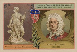 Chocolat Poulain Orange trade card