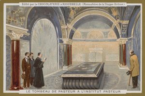 Chocolat dAiguebelle trade card by French School
