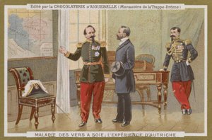 Chocolat dAiguebelle trade card by French School