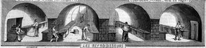 Chocolate manufacture: chillers. Usine de M. Masson, Paris by French School
