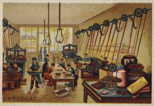 Chocolate manufacturing by French School