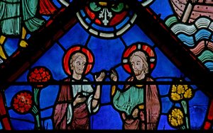 Christ Commissions St Thomas by French School