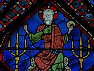 Christ in Majesty by French School