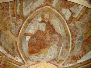 Christ in Majesty by French School