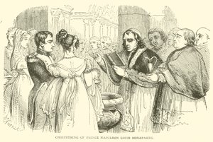 Christening of Prince Napoleon Louis Bonaparte by French School