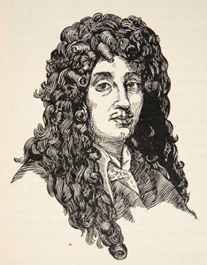 Christiaan Huygens, illustration from Histoire de la Nation Francaise, Sciences, Volumes I & II