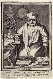 Christopher Clavius (1537-1612) Aged 69, published by Jean Le Clerc, c.1606-07 by French School