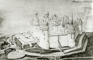 Château de Pierrefonds by French School