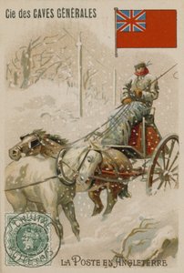 Cie des Caves Generales Trade Card, Postal