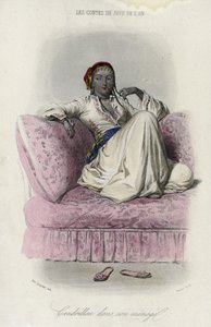 Cinderella in Her Household by French School