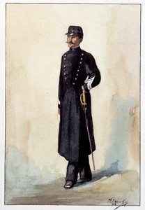 City Sergeant Police Uniform under the Second Republic