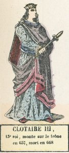 Clotaire III by French School