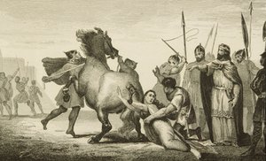 Clotaire II at the Execution of Queen Brunhilda from 