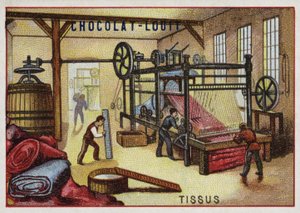 Cloth manufacturing by French School