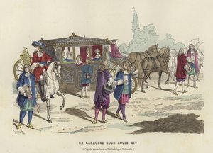 Coach, Reign of Louis XIV of France by French School
