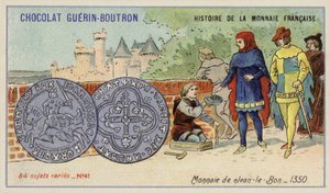 Coins of John the Good by French School