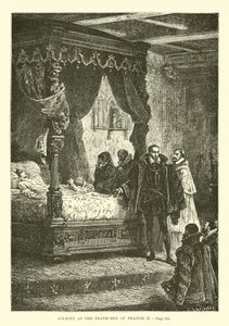 Coligny at the Death-Bed of Francis II by French School