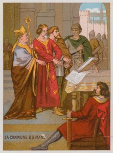 Commune of Le Mans by French School