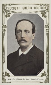 Count Albert de Mun, Academie Francaise by French School