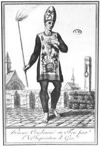 Condemned by the Inquisition of Goa to be burnt at the Stake