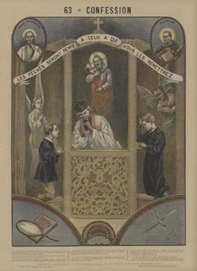 Confession by French School