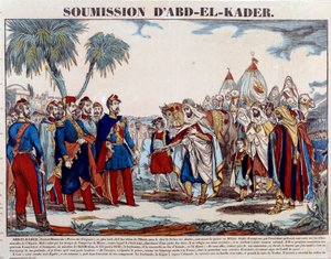 Conquest of Algeria (1830-1847): the submission of Abd el Kader to the Duke of Aumale and to the French army on 24 January 1848