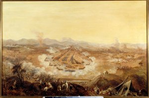 The Battle of Isly on 16/08/1844 by French School