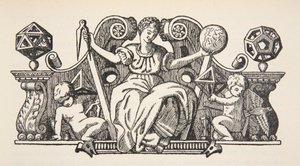 Copy of a Cover Illustration from Theatrum Instrumentorum de Besson, Copy by Boris Mestchersky, Illustration from Histoire de la Nation Francaise, Sciences, Volumes I & II, by Gabriel Hanotaux by French School