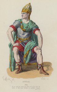 Corneille, Attila, Act I, Scene I by French School