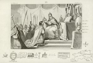 Coronation of Charlemagne as Holy Roman Emperor, Rome, 800
